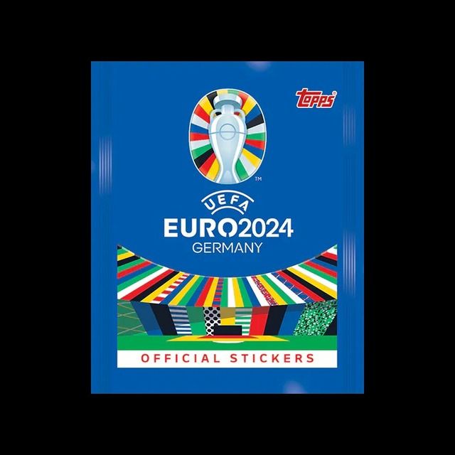 Official Euro 2024 sticker collection pack