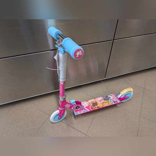 Barbie Scooter Folding Pink