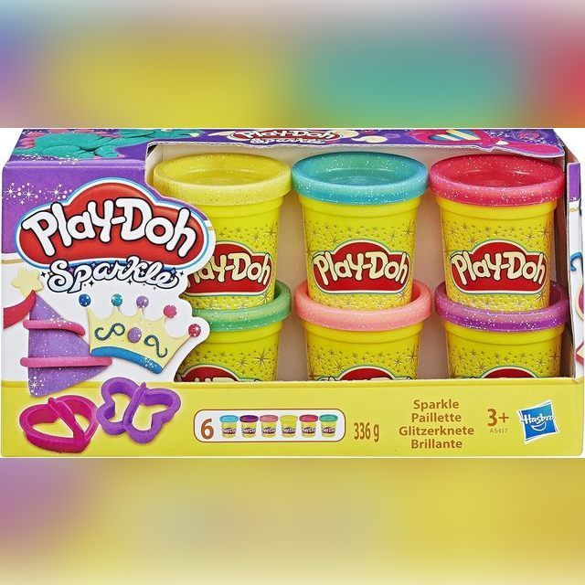 Play-Doh Hasbro PLAY-DOH Glittering plasticine