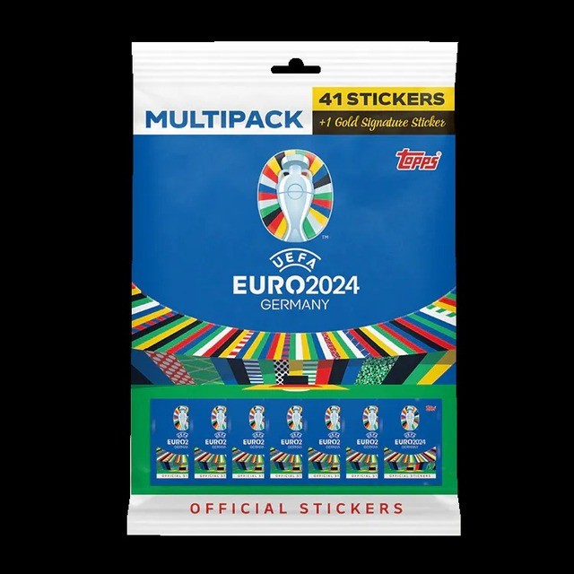 Official Euro 2024 sticker collection Multipack