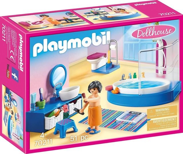 70211 PLAYMOBIL® Dollhouse, Bathroom