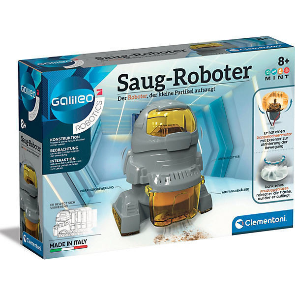 Clementoni Science Galileo Saug-Roboter Mint