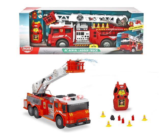 Dickie Toys Radio Control Aerial Ladder Truck