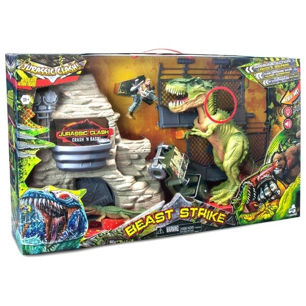 Jurassic Clash Beast Strike Playset