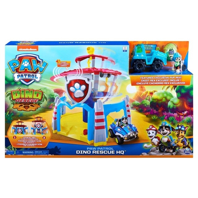 Paw Patrol Dino Rescue HQ Playset