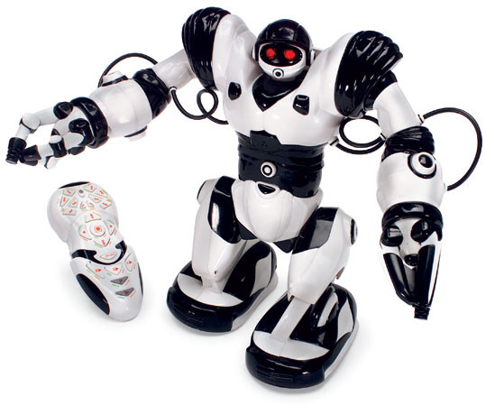 Radio-controlled robot RoboSapien white