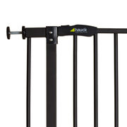 Security gates Hauck Closen Stop Open Stop + 21 cm Black