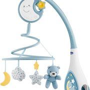 CHICCO Musical Carousel Next2Dreams Cot Mobile Blue