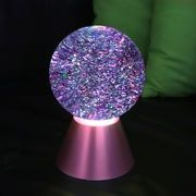 Cosmic Glow Colour Change Glitter Ball Lamp