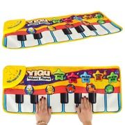 Educational mat Funny animal piano