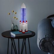 Rocket Glitter Lamp with USB