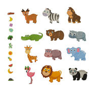 Magnetic puzzle Safari 47 pcs KX5428_1