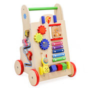 Wooden educational pusher 6 in 1