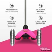 Mini Micro Plus PINK LED Scooter