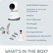 Alecto SMARTBABY10 - Wifi babyfoon